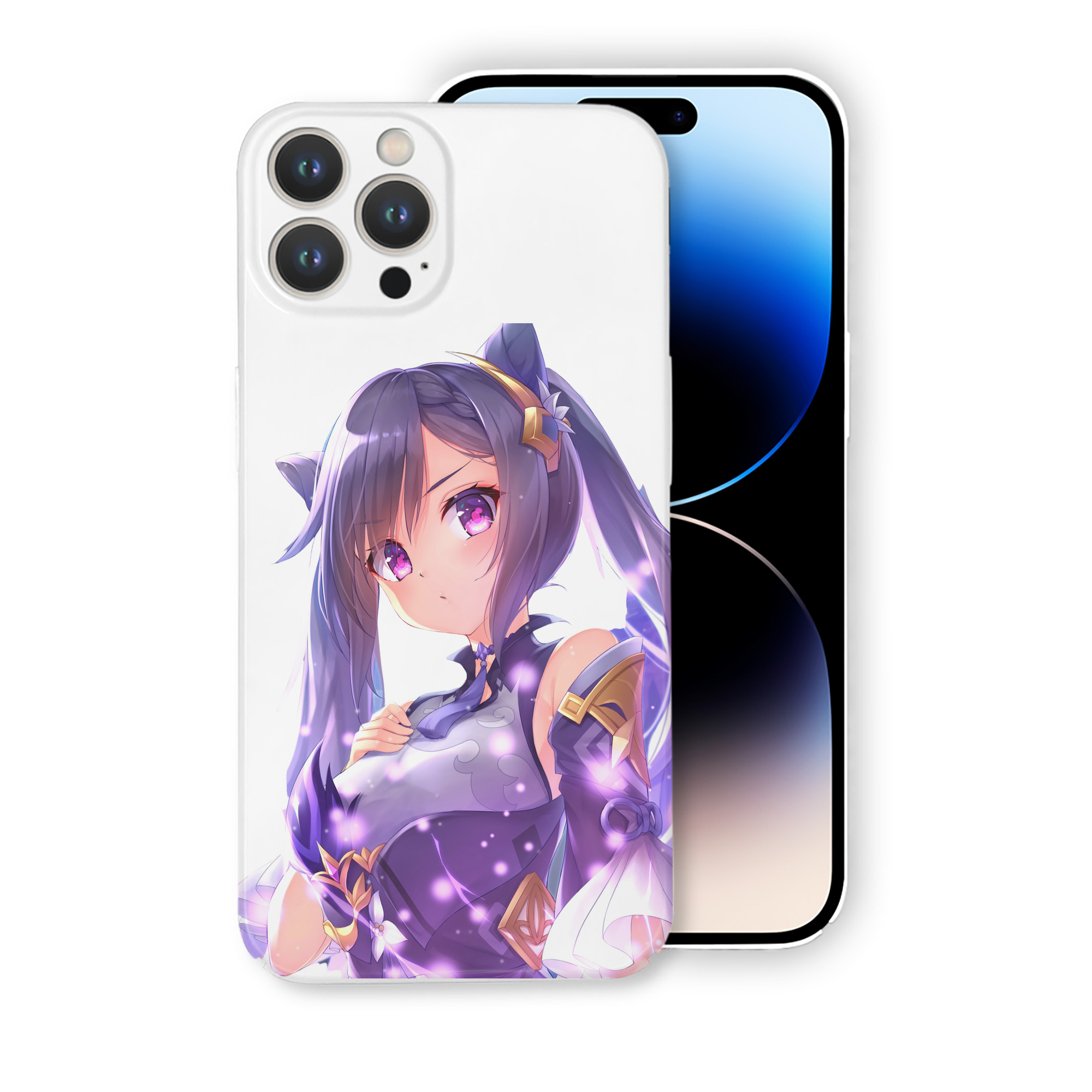 げんし神 刻晴 こくせい genshin Kokusei 【iPhone 14シリーズ対応】ハードケース
